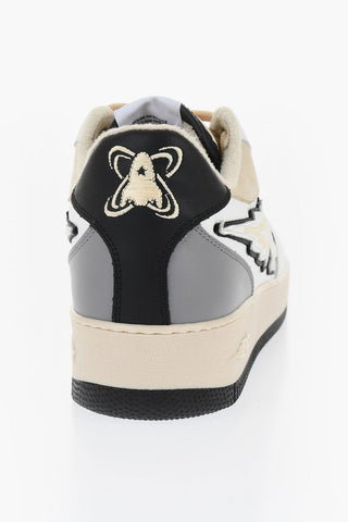 Two-Tone Leather ENTERPRISE JAPAN Low-Top Sneakers
