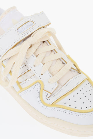 Vintage Effect Leather Forum 84 Low Top Sneakers