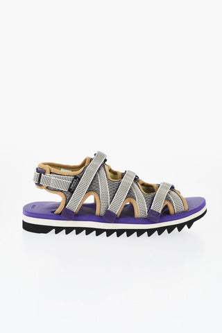 패브릭 샌들 벨크로 여밈