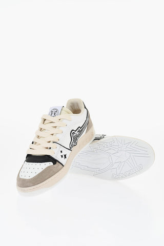 Sneakers Basse ENTERPRISE JAPAN In Pelle Bicolore