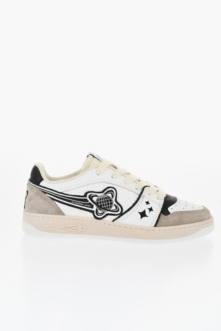Sneakers Basse ENTERPRISE JAPAN In Pelle Bicolore