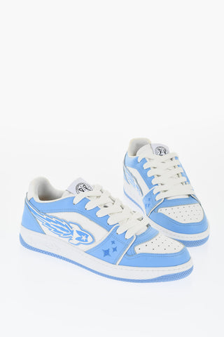 Two-Tone Leather Low Sneakers ENTERPRISE JAPAN