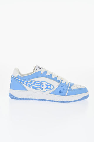 Two-Tone Leather Low Sneakers ENTERPRISE JAPAN