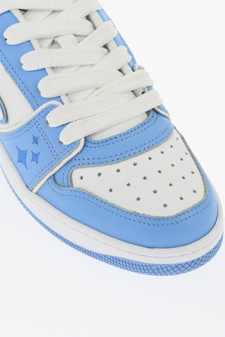 Two-Tone Leather Low Sneakers ENTERPRISE JAPAN