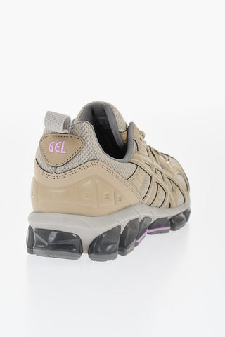 Textile Low Sneakers GEL-QUANTUM with Camouflage Details