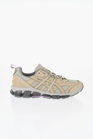 Textile Low Sneakers GEL-QUANTUM with Camouflage Details