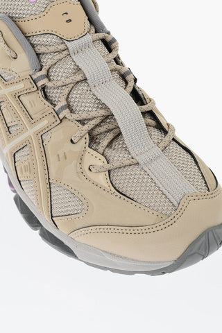 Textile Low Sneakers GEL-QUANTUM with Camouflage Details