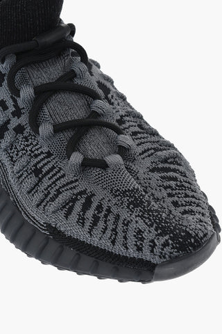 Two-Tone Fabric Low-Top Sneakers