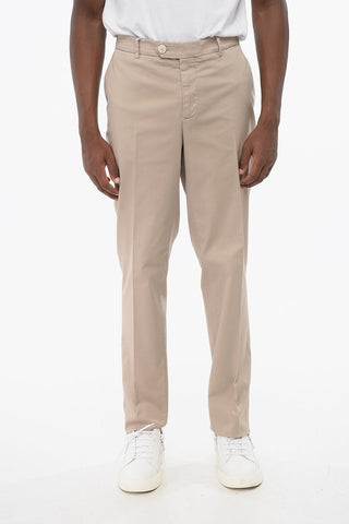Stretch Cotton Chinos Pants