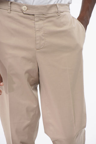 Stretch Cotton Chinos Pants