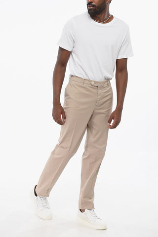 Stretch Cotton Chinos Pants