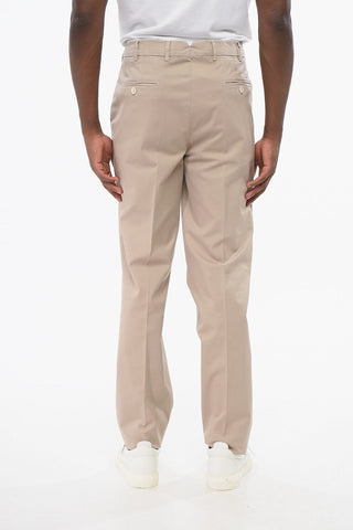 Stretch Cotton Chinos Pants