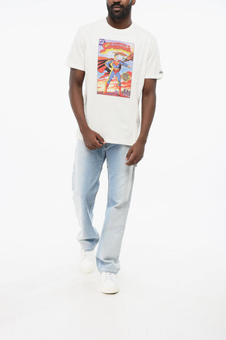 WARNER BROS DC COMICS Printed THE ADVENTURES OF SUPERMAN Crew-neck T-Shirt