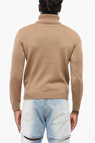 Merino Wool Turtleneck Sweater