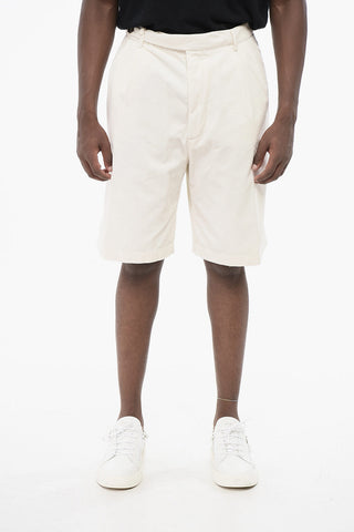 Shorts Chino in Velour a Coste