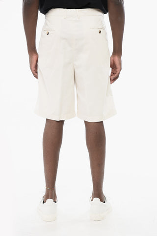 Shorts Chino in Velour a Coste