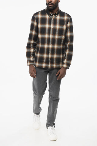 Hemd FOSTER aus Baumwollflanell mit Karomuster