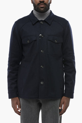 Cloth WADFORD Overshirt with Raw-cut Hems