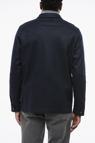 Cloth WADFORD Overshirt with Raw-cut Hems
