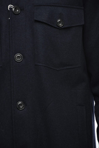 Cloth WADFORD Overshirt with Raw-cut Hems