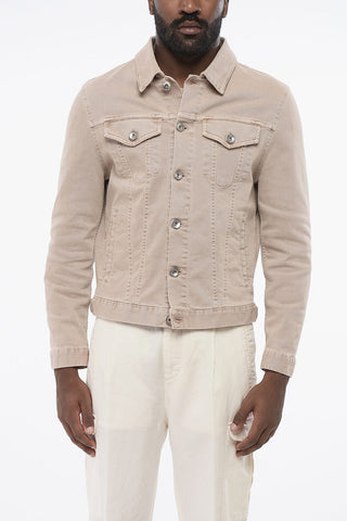 데님 사파리 재킷