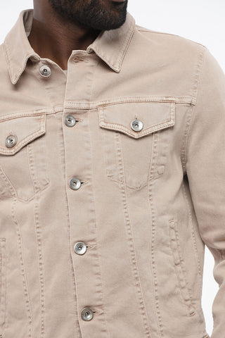 데님 사파리 재킷