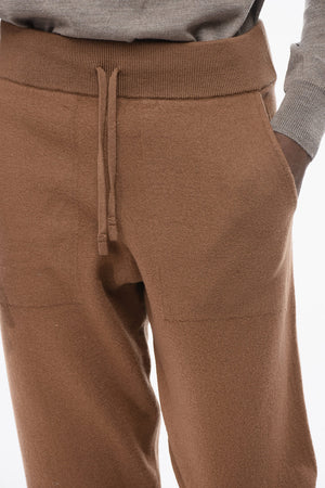 보일드 울 조거 팬츠 리브드 커프스