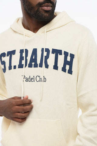 Hooded Wool Blend SPORT CLUB Sweater