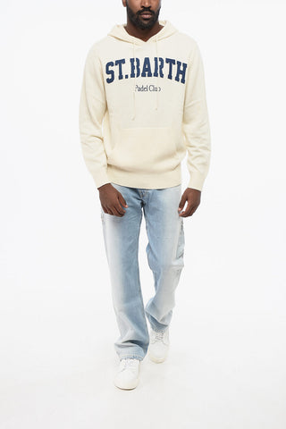 Hooded Wool Blend SPORT CLUB Sweater