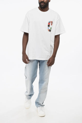Printed Organic Cotton MACHINE 89 Crew-neck T-Shirt