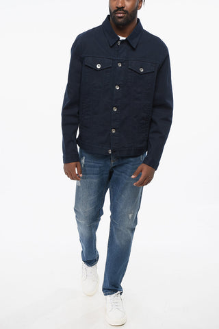Giubbotto Sahariano in Denim