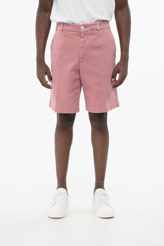 Chino-Shorts aus Baumwolltwill