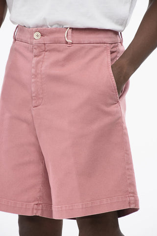 Chino-Shorts aus Baumwolltwill