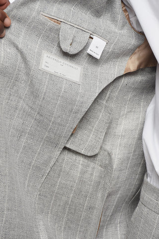 Abito Multitasca in Misto Lino Gessato