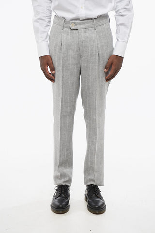 Abito Multitasca in Misto Lino Gessato