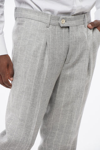 Abito Multitasca in Misto Lino Gessato