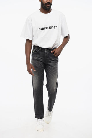 Stone-Washed Effect Regular Fit D-FINITIVE Jeans 17cm L.32