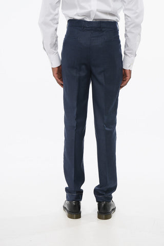 Abito Doppiopetto in Misto Lana Pied de Poule