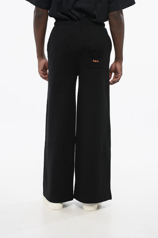 Cotton-Fleece Joggers GUS with Contrast Details