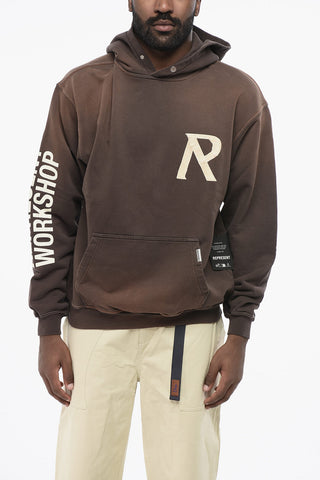 Brushed Cotton MASKING TAPE Hoodie