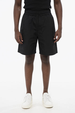 Shorts DAVIDE in Nylon e Cotone con Elastico in Vita