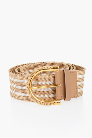 Pinstriped Woven Belt