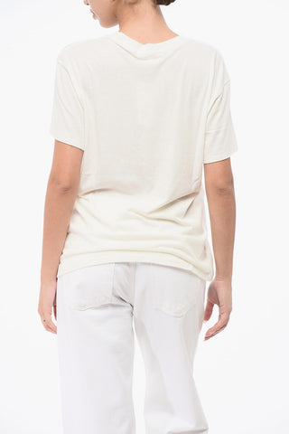 T-Shirt Girocollo in Tinta Unita