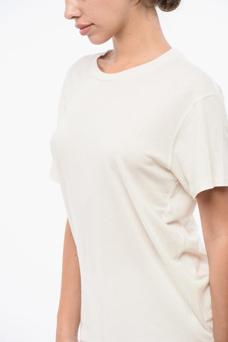 T-Shirt Girocollo in Tinta Unita