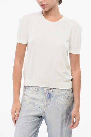 Crewneck T-Shirt NINA in Solid Color