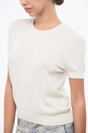 Crewneck T-Shirt NINA in Solid Color
