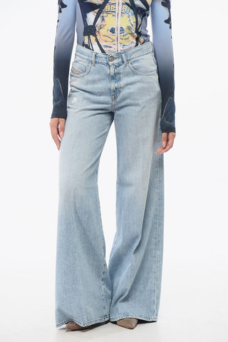 Flared Leg Slim Fit 1978 D-AKEMI Jeans 32cm L.32