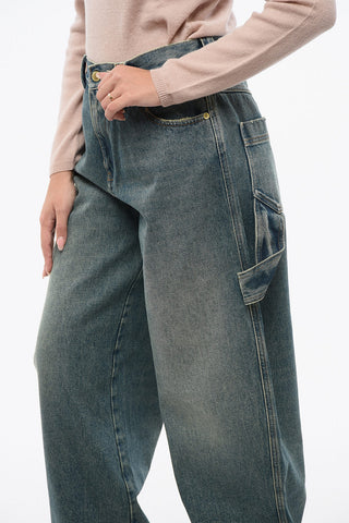 Barrel Leg AUDREY Carpenter Jeans 23cm