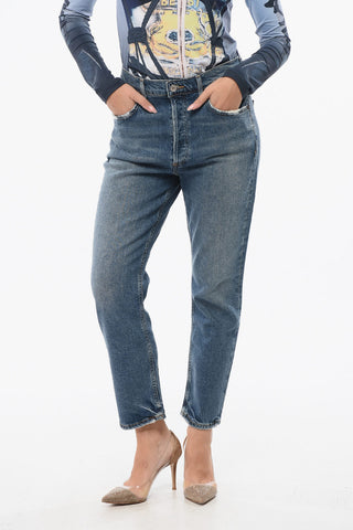 Cropped Jeans RILEY Straight-Fit High-Rise 17cm