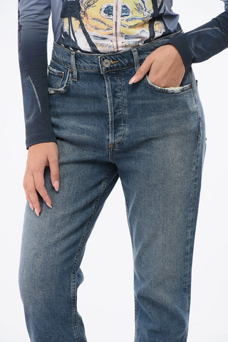 Cropped Jeans RILEY Straight-Fit High-Rise 17cm